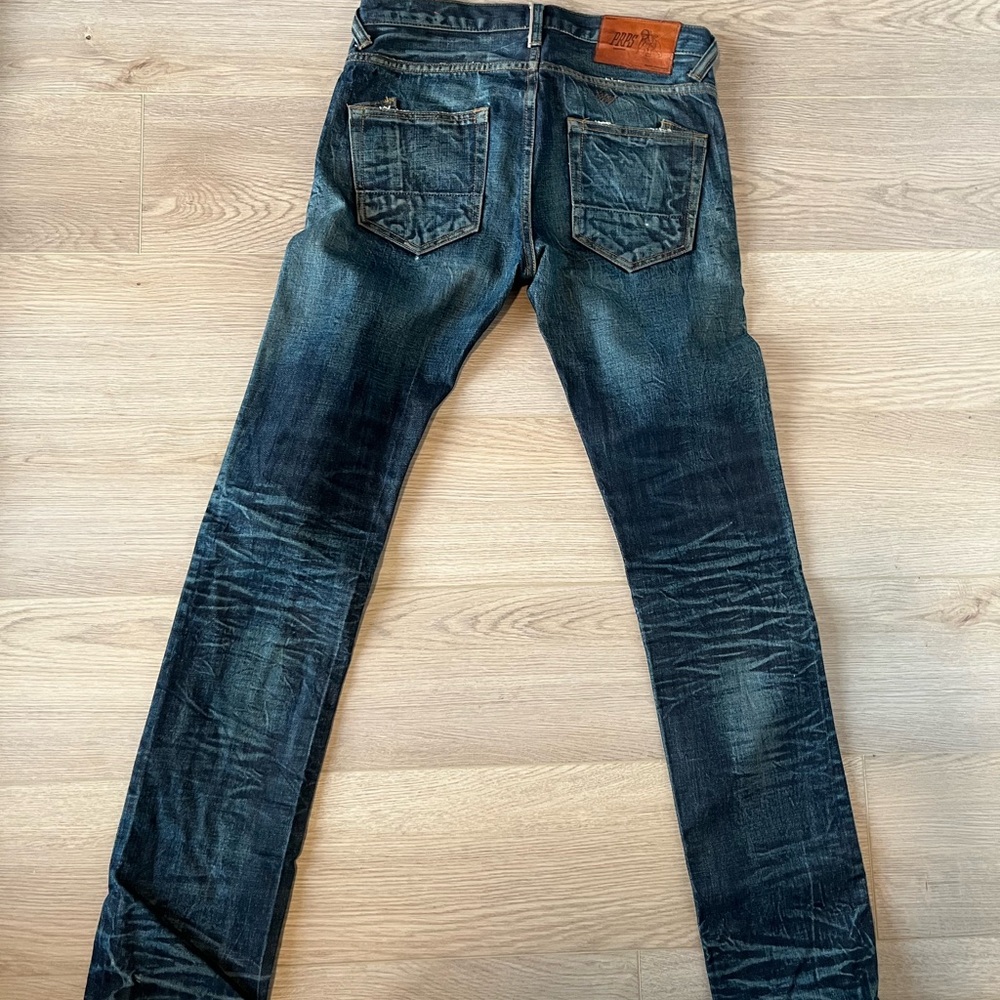 PRPS Dark Wash Straight Jeans